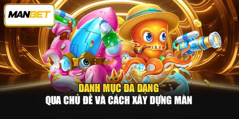 Danh mục đa dạng qua chủ đề và cách xây dựng màn